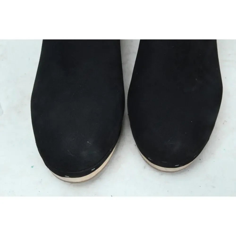 Ann Taylor Loft Pull On wooden Clog Boots Women's Sz 10M Shoes
